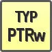 Piktogram - Typ: PTRw